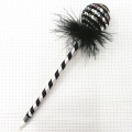 Schwarz -Weiß -Pailletten Ball Craft Ball Stift